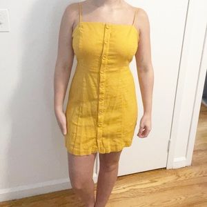 Yellow sundress